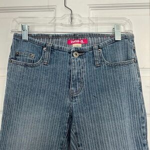 VTG Zana Di Y2K Denim Flare Low Rise 90s Juniors Size 1